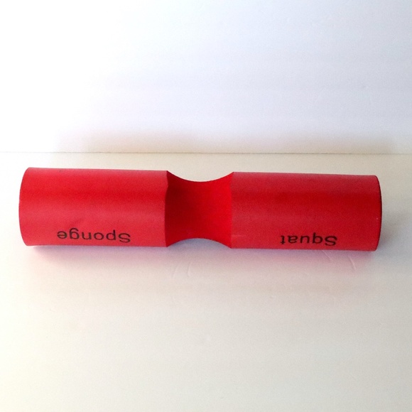 Red Squat Sponge barbell foam pad - Picture 3 of 4